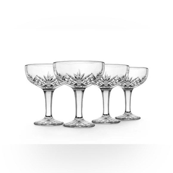 Other - Dublin Champagne Coupe Glasses - 6oz., Set Of 4 NEW